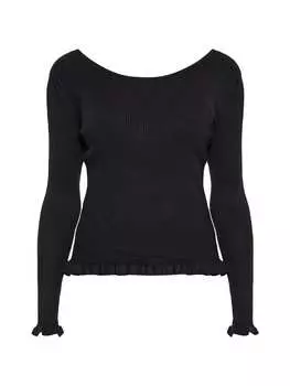 Пуловер faina, черный