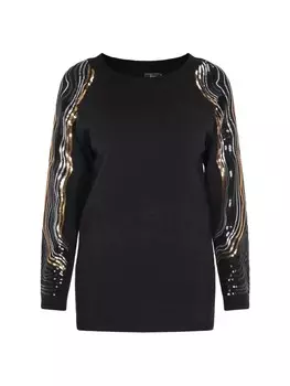 Пуловер faina, черный