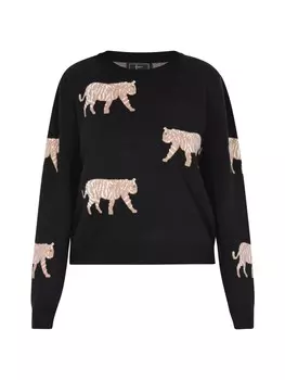 Пуловер faina, черный