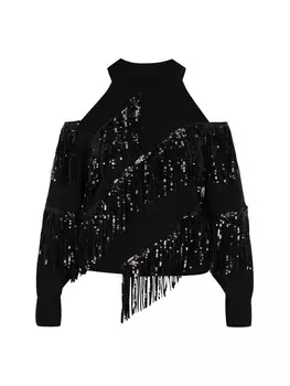 Пуловер faina, черный