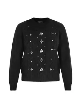 Пуловер faina, черный