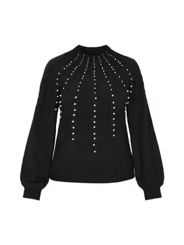 Пуловер faina, черный