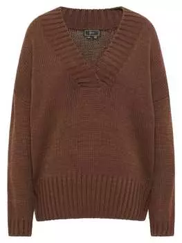 Пуловер faina, коричневый