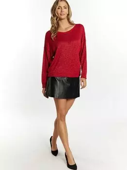 Пуловер Faina, красный