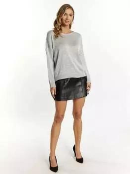 Пуловер Faina, серый