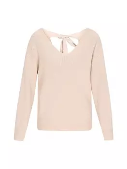 Пуловер faina Sweater, бежевый