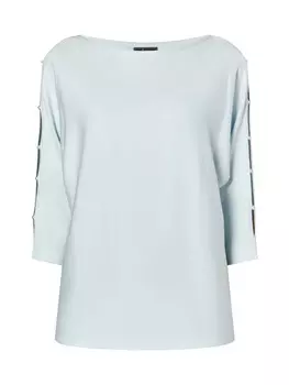 Пуловер faina, светло-синий