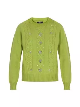 Пуловер faina, зеленый