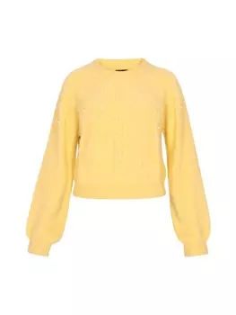 Пуловер faina, желтый