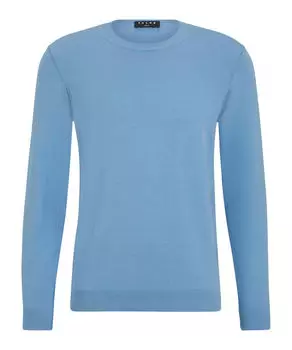 Пуловер Falke, синий