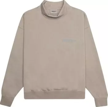 Пуловер Fear of God Essentials Pullover Mockneck 'Sage', зеленый