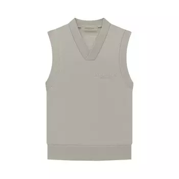 Пуловер Fear of God Essentials, жилет с V-образным вырезом Тюлень