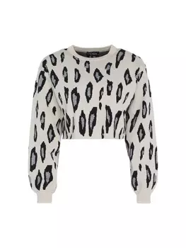 Пуловер FENIA, цвет beige leo