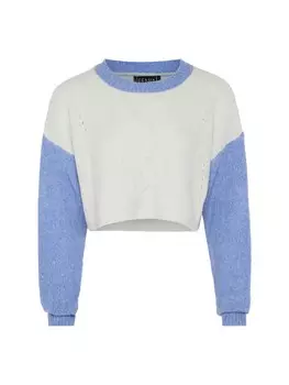 Пуловер FENIA, цвет wollweiss blau