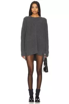 Пуловер фиби Free People, серый