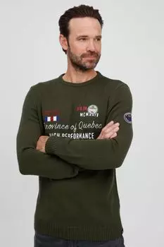 Пуловер FQ1924 Strick FQErlo, зеленый