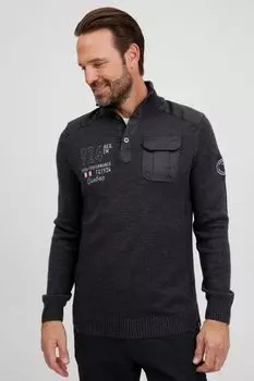 Пуловер FQ1924 Troyer, серый