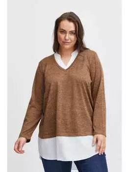 Пуловер Fransa, коричневый