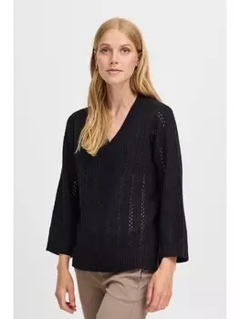 Пуловер Fransa Strick, черный