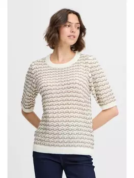 Пуловер Fransa Strick, коричневый