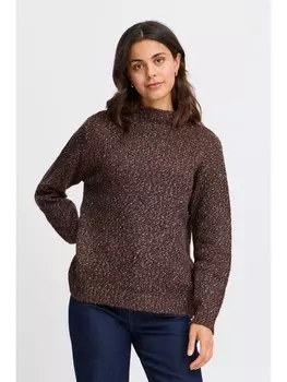 Пуловер Fransa Strick, коричневый