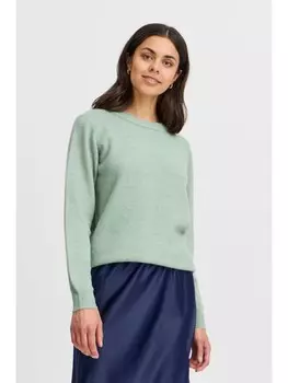 Пуловер Fransa Strick, зеленый