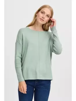 Пуловер Fransa Strick, зеленый