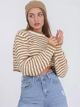 Пуловер Freshlions, кэмел