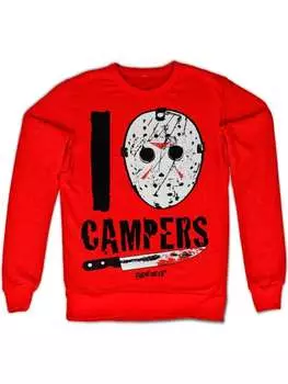 Пуловер Friday The 13th, красный