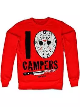 Пуловер Friday The 13th, красный