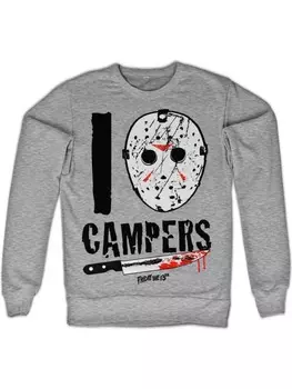 Пуловер Friday The 13th, серый