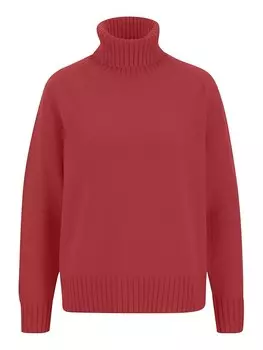 Пуловер FYNCH-HATTON Wollrollkragenpullover, красный