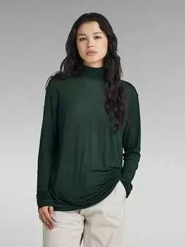 Пуловер G-Star, темно-зеленый