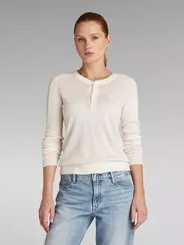 Пуловер G-Star Woll, белый