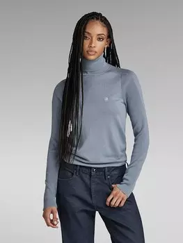 Пуловер G-Star Woll, голубой