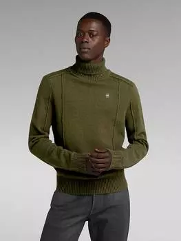 Пуловер G-Star, зеленый