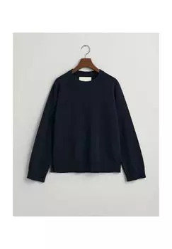 Пуловер GANT, цвет Evening Blue