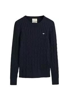 Пуловер GANT, цвет Evening Blue