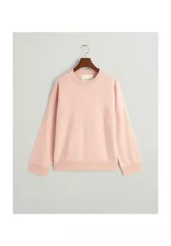 Пуловер GANT, цвет Faded Pink