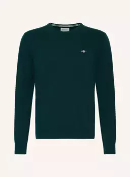 Пуловер Gant, зеленый