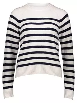 Пуловер GAP, белый/черный