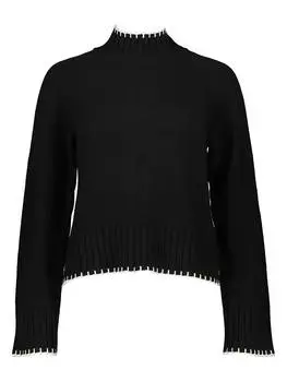 Пуловер GAP, черный