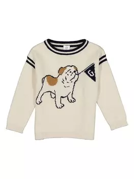 Пуловер GAP, цвет beige/schwarz