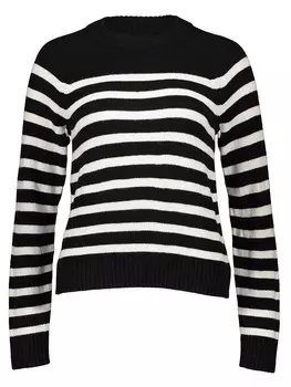 Пуловер GAP Pullover, черный/белый