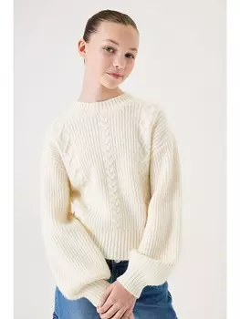 Пуловер Garcia Pullover, кремовый