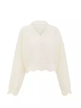 Пуловер gaya, белый