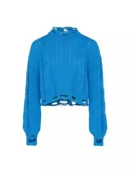 Пуловер gaya, бирюзовый