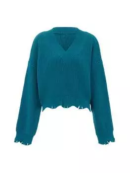 Пуловер gaya, бирюзовый