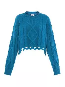 Пуловер gaya, бирюзовый