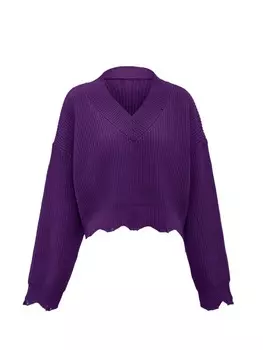 Пуловер gaya, фиолетовый